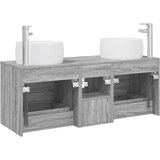  Set namještaja za kupaonicu 3 kom. Siva Sonoma 49.5 x 44.5 x 66 cm | Shoptok.si