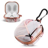 Cadorabo primer združljiv s samsung galaxy buds pro / live / buds 2 - design pink marmor - tragbare imd Kopfhărnor Schutzhăľlle case, (20621975) Cene