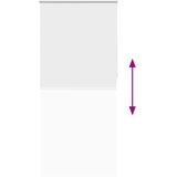 Rolo zavjesa za zamračivanje 124,4 x 230 cm Širina tkanine 120 cm bijela | shoptok.hr