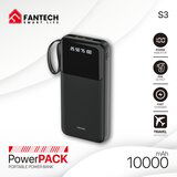 Fantech Power bank Prenosiva baterija S3 10000mAh/ 10W crni | ePonuda.com