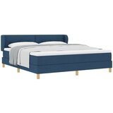 vidaXL Box Spring postelja z vzmetnico - Modra, 180x200 cm, Tkanina, (22052282) | Shoptok.si