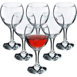 KADAX Kozarci za rdeče vino, 6 kosov, 210 ml, darilni set kozarcev, (5000351547) | Shoptok.si