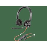 HP Poly Blackwire 3320 Stereo Microsoft Teams Certified USB-C Headset +USB-C/A Adapter | Eponuda.com