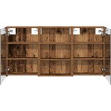  Set ormarića za kupaonicu 3 kom. 120 x 10,5 x 60,5 cm | shoptok.hr