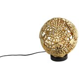 QAZQA Art Deco namizna svetilka zlata - Maro | Shoptok.si