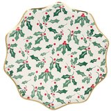 Meri Meri Papirnati krožniki za enkratno uporabo v kompletu 8 ks Holly Pattern – Cene