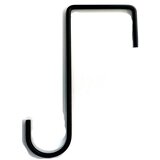 INF Majhni 15 cm kavelji za ograjo za cvetlične lončke, ograje in viseče košare - 5 kosov Black, (5000072358) | Shoptok.si