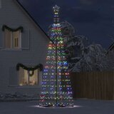 vidaXL LED božićno drvce 1534 LED šarene 503 cm | shoptok.hr