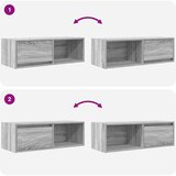 vidaXL TV ormarići 2 kom hrast sonoma 80x31x25,5 cm konstruirano drvo | shoptok.hr