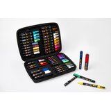 Marker Uni gift set Posca Art case u gumiranoj pernici (mix pc-1m/ pc-3m/pc-5m/pc-8k) 40/1 302422303 | shoptok.hr
