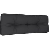 Jastuk za palete crni 120 x 40 x 12 cm od tkanine | shoptok.hr
