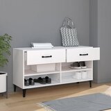 Ormarić za cipele bijela 102x35x55 cm od konstruiranog drva | Eponuda.ba