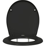  WC daska Crna 47 x 37 x 4 cm Duroplast | shoptok.hr