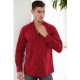 Dewberry G921 MEN'S SHIRT-BURGUNDY | shoptok.hr