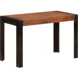  Blagovaonski stol med smeđi 120x60x76 cm od masivnog drva manga