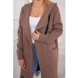 Kesi Insulated raincoat with mocha hood | shoptok.hr
