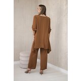 Kesi Włoski Set of blouse + pants with pendant camel | Shoptok.si