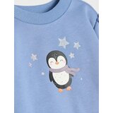 Sinsay Crewneck majica s puf rukavima i printom pingvina Slike