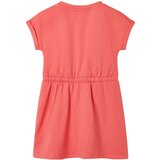  Dječja haljina s vezicom koraljne boje 140 | shoptok.hr
