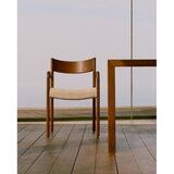 Kave Home Smeđa/bež blagovaonska stolica Falconera – | shoptok.hr