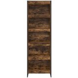 vidaXL Ormarić za knjige 2 pcs Dimni hrast 80 x 30 x 155 cm | shoptok.hr