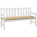 The Living Store Blazina za vrtno klop melanž bež 150x50x7 cm blago - Blazina Za Vrtno Klop, (21466825) Cene