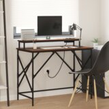 vidaXL Stol Smeđi hrast 100 x 50 x 86.5 cm Konstruirano drvo Cijene