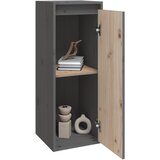  Zidni ormarić sivi 30 x 30 x 80 cm od masivne borovine | shoptok.hr
