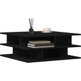  Stolić za kavu crni 70x70x29 cm od konstruiranog drva | Eponuda.com
