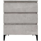  Komoda siva boja betona 60x35x70 cm od konstruiranog drva | shoptok.hr
