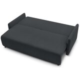 Bobochic Paris Tamno siva sklopiva sofa od samta 211 cm Marcel – | shoptok.hr