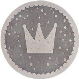 Hanse Home Sivi dječji tepih ø 100 cm Crown – Cijene