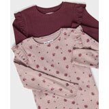 Sinsay Rebraste majice s dodatkom viskoze i volanima 2 pack | shoptok.hr