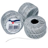  ŠPAGA UKRASNA METALIK FI-2 MM/20M PRASENT 127-631 SREBRNA Cene