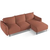 Makamii Ružičasta kutna garnitura (s desnim kutom) Malie – | shoptok.hr