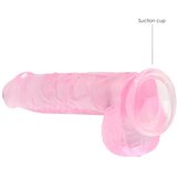 REALROCK Realistic Dildo with Balls 6" 15 cm Pink | shoptok.hr