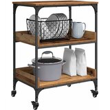  Kuhinjski kolica Staro drvo 60 x 41 x 80.5 cm Konstruirano drvo | Eponuda.com