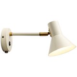 Halo Design 747443 - zidna lampica style 1xE14/25W/230V krem/mesing Cene