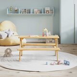  Dječji stol s klupama IRUN 90x79,5x50 cm Masivno drvo | shoptok.hr