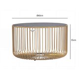 MID.YOU KLUBSKA MIZA, zlate barve | Shoptok.si