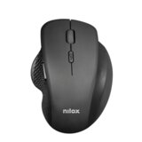 Nilox Raton Inalox Wireless 3200 DPI 2,4 g črnca, (20833365) Cene