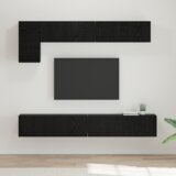 vidaXL Set TV komoda 5 pcs Srednja 80 x 30 x 30.5 cm 100 x 30 x 30 cm | shoptok.hr