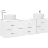  Set namještaja za kupaonicu 3 kom. Bijela 49,5 x 44,5 x 66 cm | shoptok.hr