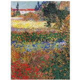 Fedkolor Reprodukcija Vincenta van Gogha - Flower garden, 40 x 30 cm Cene