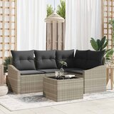  Set sofe 4 kom. Bež poliratan 178,5 x 123,5 x 85 cm | shoptok.hr