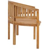  Klupa u obliku banane 180 cm od masivne tikovine | Eponuda.com