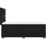  Box spring krevet s madracem crni 100x200 cm baršunasti | shoptok.hr