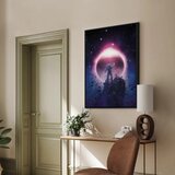  Slika - Close Meeting (1 Part) Vertical 80x120 U crnom drvenom okviru | shoptok.hr
