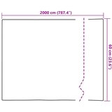  Prozorske folije 4 kom matirane s uzorkom cvijeta PVC | shoptok.hr