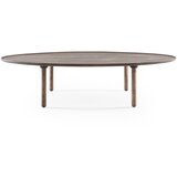 Gazzda Smeđi stolić za kavu od punog hrasta 80x150 cm Mu – | shoptok.hr